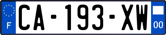 CA-193-XW