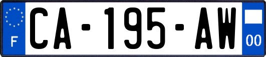 CA-195-AW