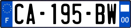 CA-195-BW