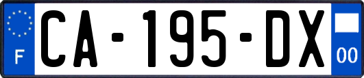 CA-195-DX