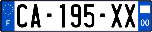 CA-195-XX