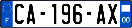 CA-196-AX