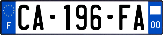 CA-196-FA
