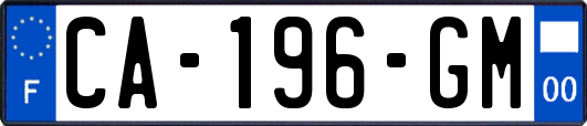 CA-196-GM