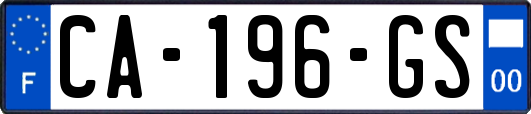 CA-196-GS