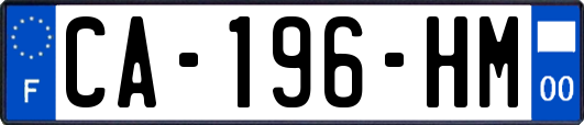 CA-196-HM