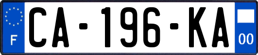 CA-196-KA