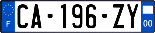 CA-196-ZY