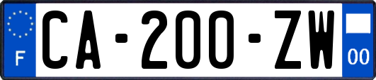 CA-200-ZW