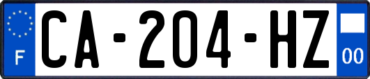 CA-204-HZ