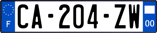 CA-204-ZW