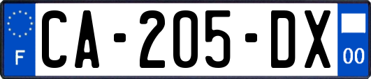 CA-205-DX