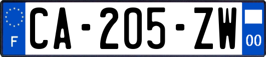 CA-205-ZW