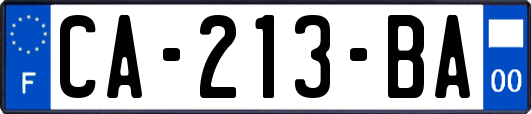 CA-213-BA