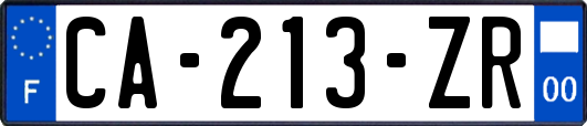 CA-213-ZR