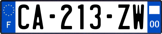 CA-213-ZW