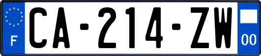 CA-214-ZW