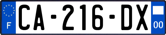 CA-216-DX