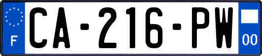 CA-216-PW