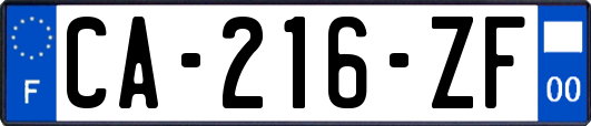 CA-216-ZF