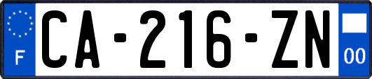 CA-216-ZN