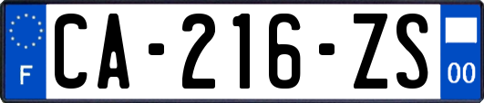 CA-216-ZS