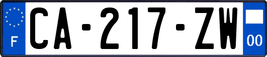 CA-217-ZW