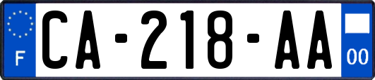 CA-218-AA