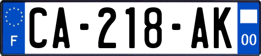 CA-218-AK