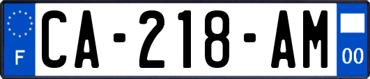 CA-218-AM