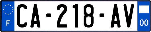 CA-218-AV