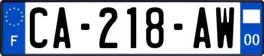 CA-218-AW