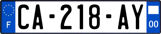 CA-218-AY