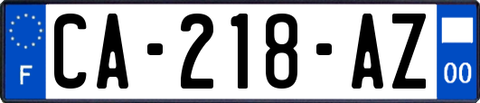 CA-218-AZ