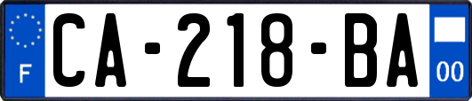 CA-218-BA