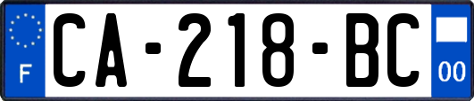 CA-218-BC