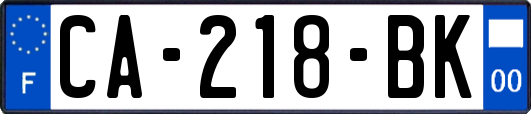 CA-218-BK