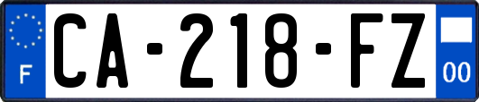 CA-218-FZ