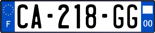 CA-218-GG