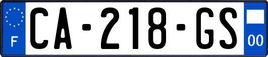 CA-218-GS