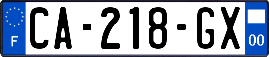 CA-218-GX