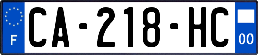 CA-218-HC