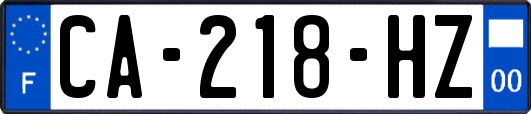 CA-218-HZ
