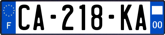 CA-218-KA