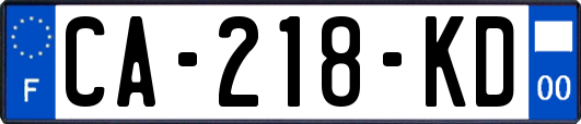 CA-218-KD