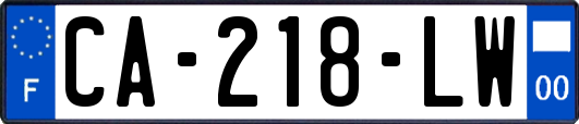 CA-218-LW