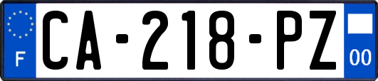 CA-218-PZ