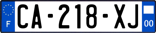 CA-218-XJ