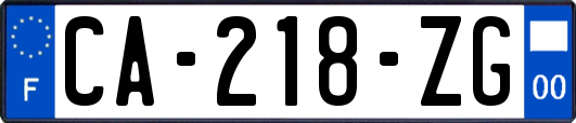 CA-218-ZG