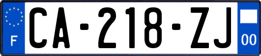 CA-218-ZJ